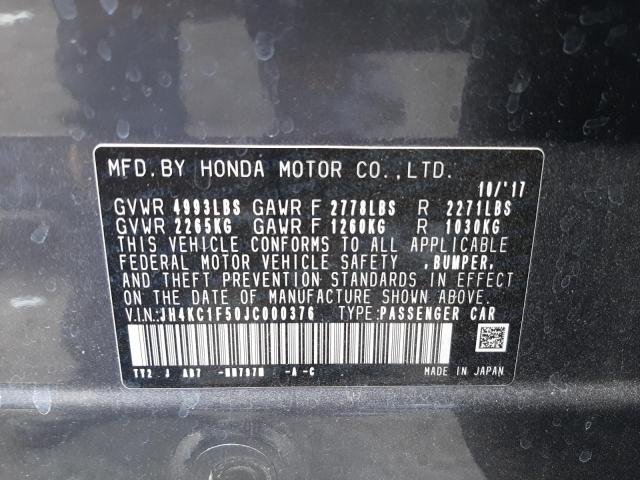2018 ACURA RLX TECH JH4KC1F50JC000376