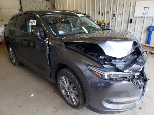 Salvage cars for sale from Copart Lyman, ME: 2021 Mazda CX-5 Grand Touring