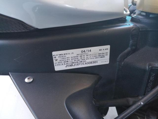 2014 YAMAHA YZFR6 C JYARJ16Y2EA008301