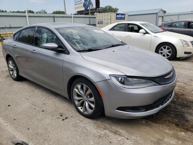 Salvage cars for sale from Copart Wichita, KS: 2016 Chrysler 200 S
