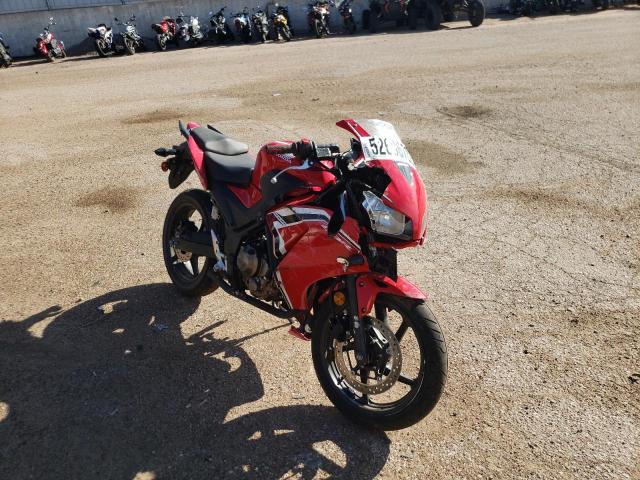 Salvage cars for sale from Copart Colorado Springs, CO: 2021 Honda CBR300 R