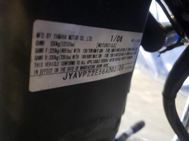 2006 YAMAHA XV1900 CT JYAVP22E56A002525