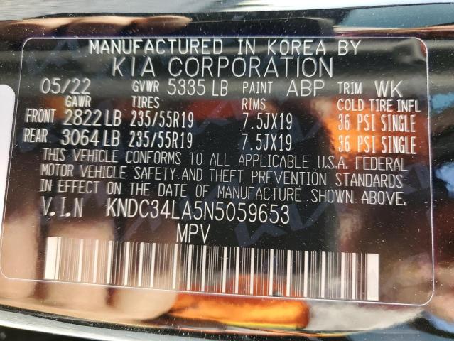 2022 KIA EV6 LIGHT KNDC34LA5N5059653