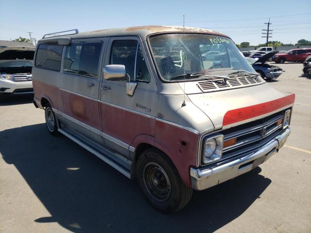Salvage cars for sale from Copart Nampa, ID: 1978 Dodge Trdsmnvan