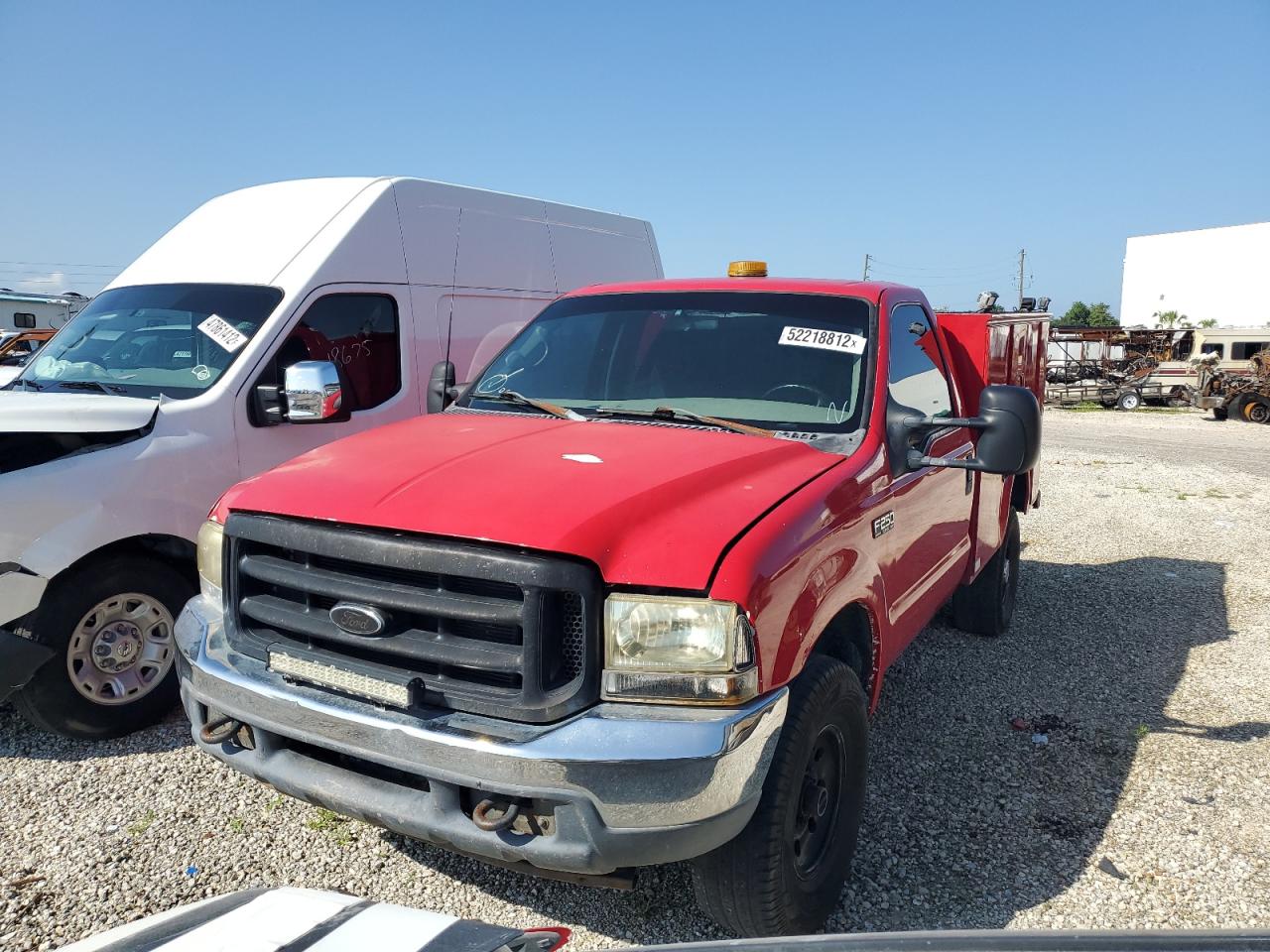 2002 Ford F250 Super Duty VIN: 1FDNF21F32EB83205 Lot: 52218812