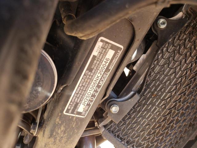 2022 HONDA CRF1100 D JH2SD1006NK200046