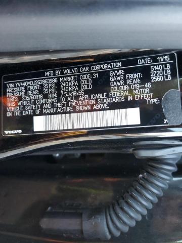 2016 VOLVO XC60 T5 YV440MDJ2G2863986