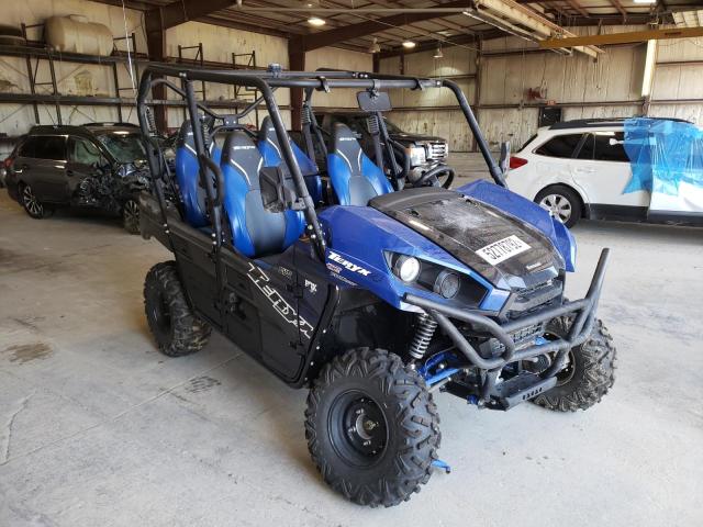 Salvage motorcycles for sale at Eldridge, IA auction: 2022 Kawasaki KRF800 F