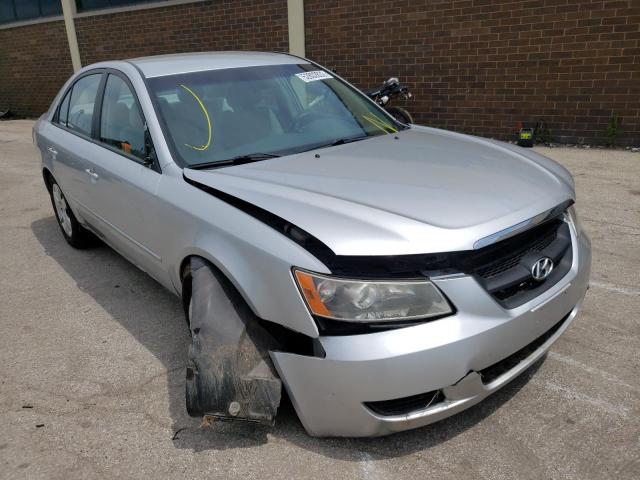 Salvage cars for sale from Copart Wheeling, IL: 2008 Hyundai Sonata GLS