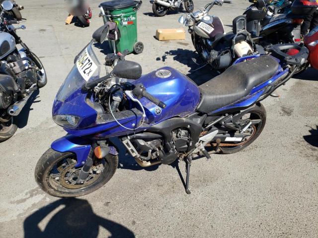2007 YAMAHA FZ6 SHG JYARJ13Y87A000100
