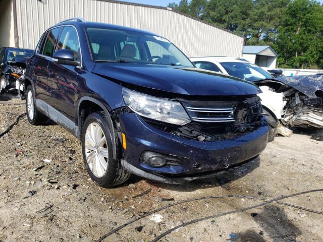 Salvage cars for sale from Copart Seaford, DE: 2012 Volkswagen Tiguan S