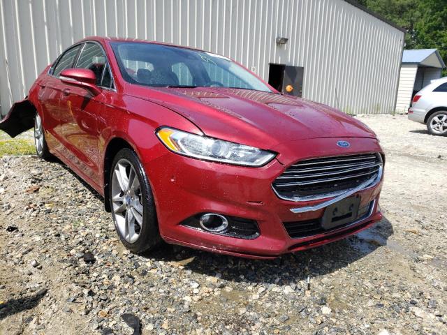 Salvage cars for sale from Copart Seaford, DE: 2013 Ford Fusion Titanium