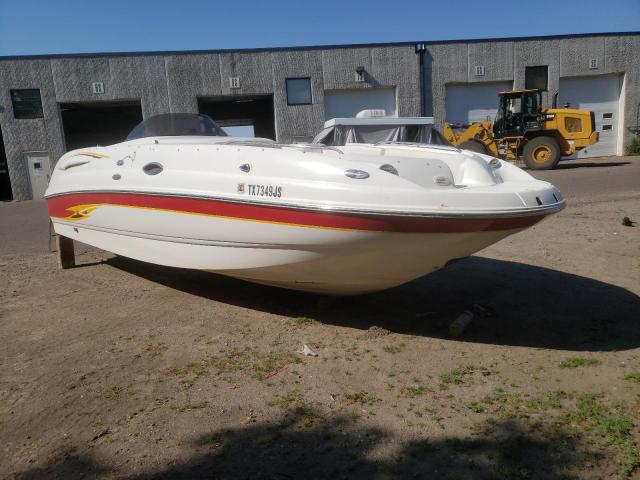 Salvage boats for sale at Ham Lake, MN auction: 2002 Chapparal Boat