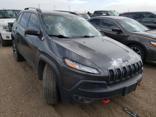 Salvage cars for sale from Copart Amarillo, TX: 2016 Jeep Cherokee T