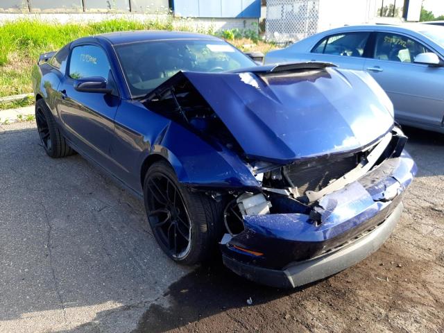 Salvage cars for sale from Copart Woodhaven, MI: 2012 Ford Mustang GT