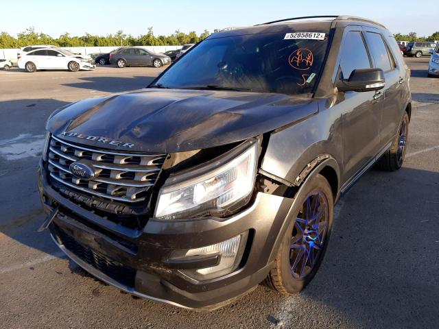 1FM5K7D80GGC35181 Ford EXPLORER XLT