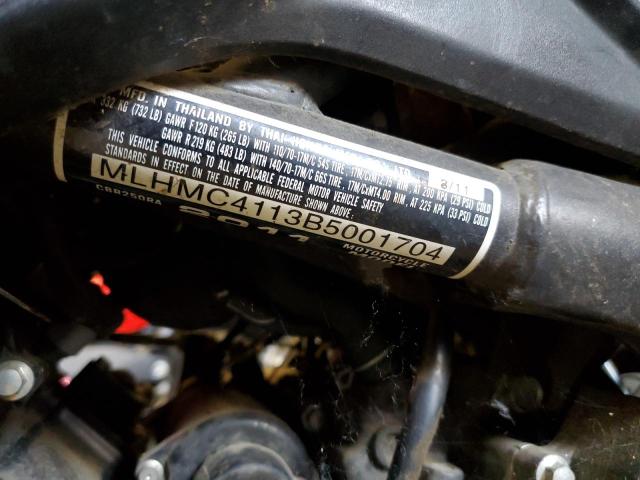 2011 HONDA CBR250 R MLHMC4113B5001704