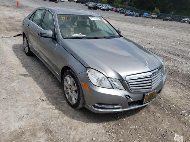 Salvage cars for sale from Copart Madisonville, TN: 2013 Mercedes-Benz E 350 Blue