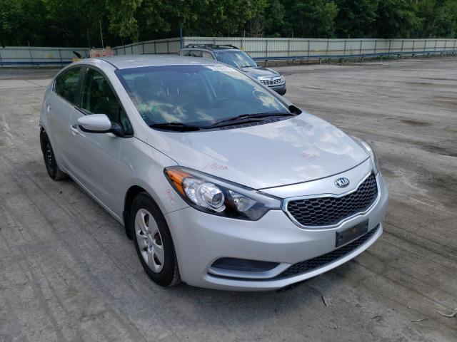 Salvage cars for sale from Copart Ellwood City, PA: 2015 KIA Forte LX