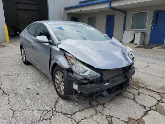 Salvage cars for sale from Copart Hurricane, WV: 2015 Hyundai Elantra SE