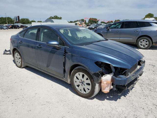 Salvage cars for sale from Copart Wichita, KS: 2019 Ford Fusion S