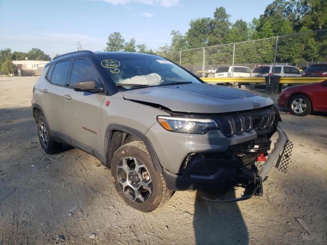 Jeep salvage cars for sale: 2022 Jeep Compass TR