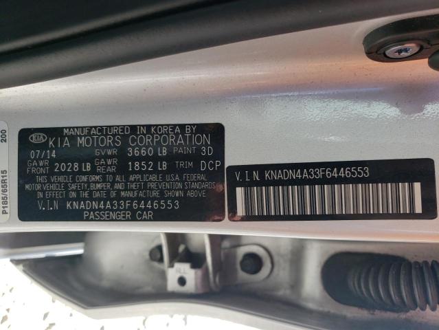 2015 KIA RIO EX - KNADN4A33F6446553