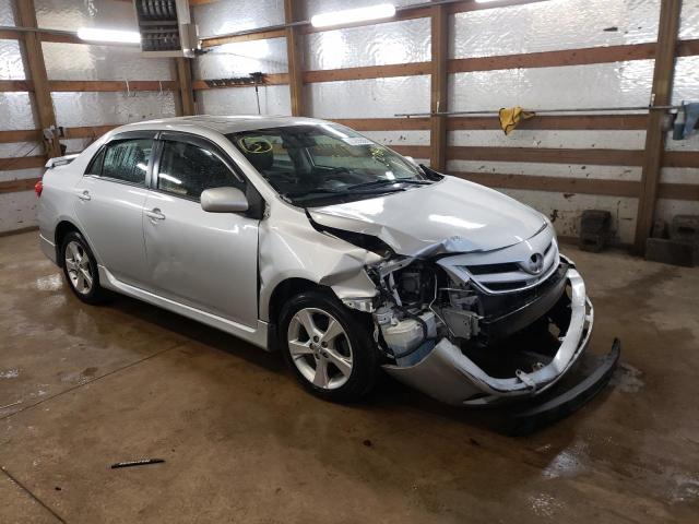 Salvage cars for sale at Pekin, IL auction: 2012 Toyota Corolla BA