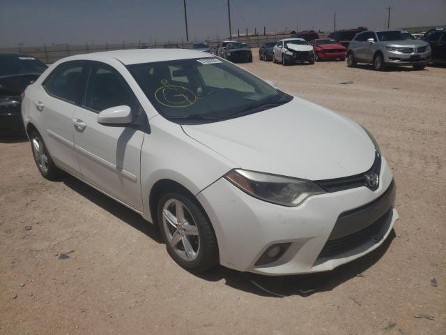 Salvage cars for sale at Andrews, TX auction: 2015 Toyota Corolla L