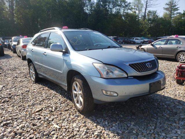 Salvage cars for sale from Copart Candia, NH: 2009 Lexus RX 350