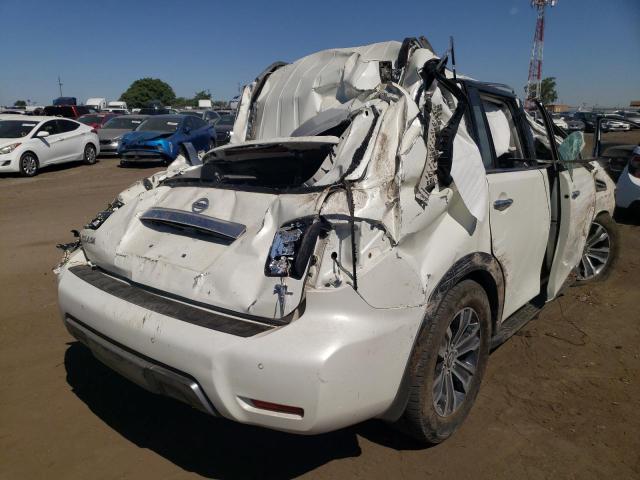 NISSAN ARMADA 2019 WHITE Photo 4
