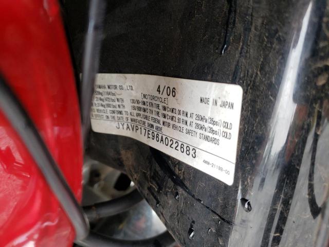 2006 YAMAHA XV1700 A JYAVP17E96A022683