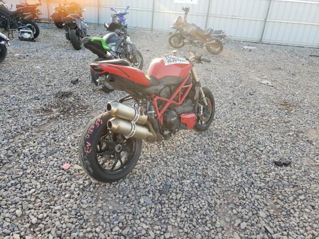 2014 DUCATI STREETFIGH ZDM11BMV4EB016253