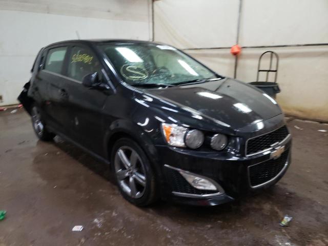 Salvage cars for sale from Copart Davison, MI: 2015 Chevrolet Sonic RS