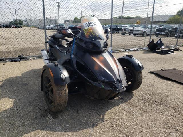 Salvage cars for sale from Copart Moraine, OH: 2012 Can-Am Spyder ROA
