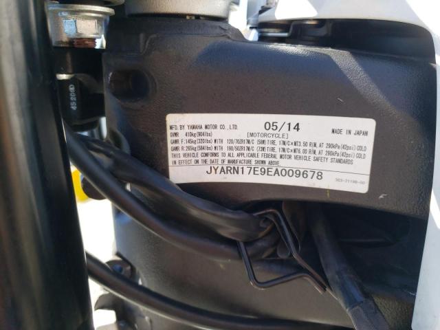 2014 YAMAHA FZ1 S JYARN17E9EA009678