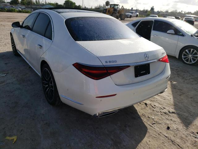 2022 MERCEDES-BENZ S 500 4MAT W1K6G6DB9NA090714