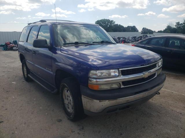 Salvage cars for sale from Copart Milwaukee, WI: 2002 Chevrolet Tahoe