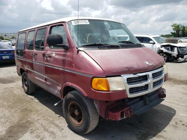 Salvage cars for sale from Copart Orlando, FL: 1998 Dodge RAM Van B1