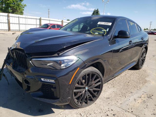 2021 BMW X6 XDRIVE4 5UXCY6C05M9E62156