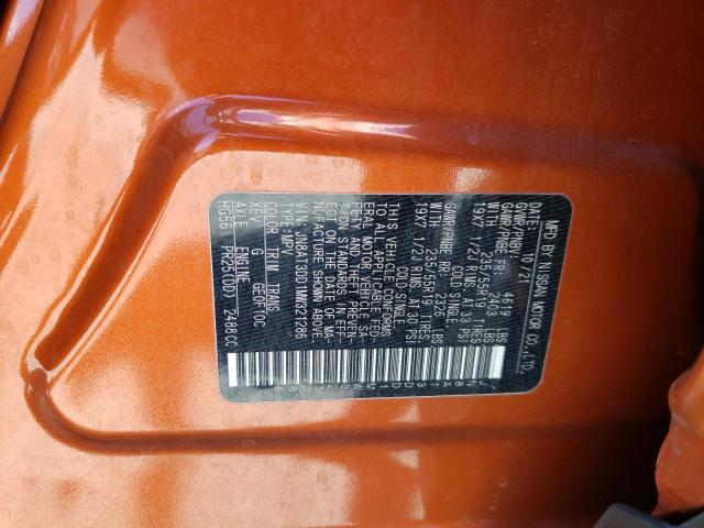 2021 NISSAN ROGUE PLAT JN8AT3DD1MW321286