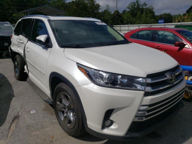 Salvage cars for sale from Copart Savannah, GA: 2017 Toyota Highlander