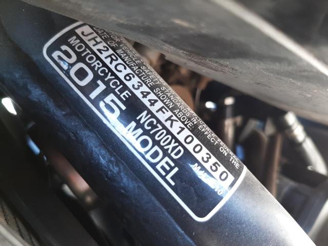 2015 HONDA NC700XD JH2RC6344FK100350