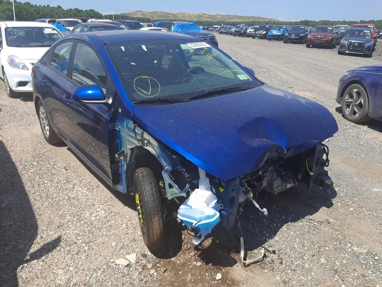 3KPC24A67NE166760 HYUNDAI ACCENT 2022