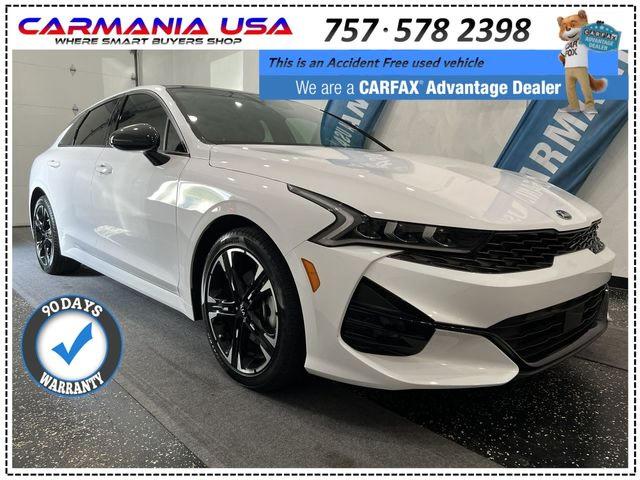  KIA K5 2021 Белый