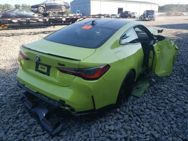 2021 BMW M4 COMPETI WBS33AZ01MCF87726