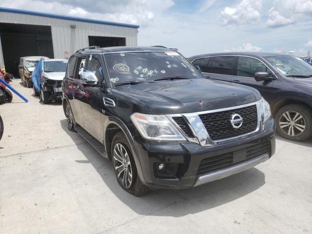 Salvage cars for sale from Copart New Orleans, LA: 2020 Nissan Armada SV