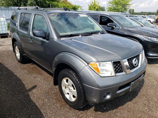 Salvage cars for sale from Copart Bowmanville, ON: 2007 Nissan Pathfinder