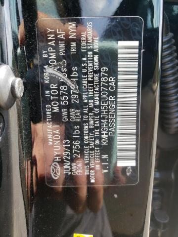 KMHGH4JH5EU077879 2014 Hyundai Equus Signature