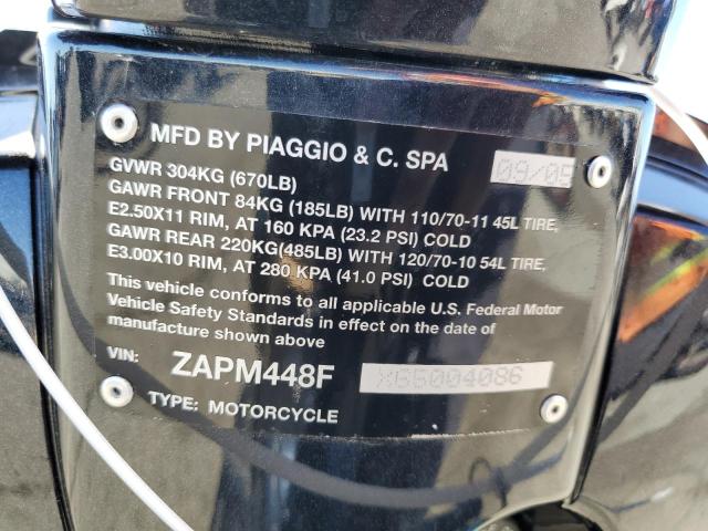 2006 VESPA LX 150 ZAPM448FX65004086